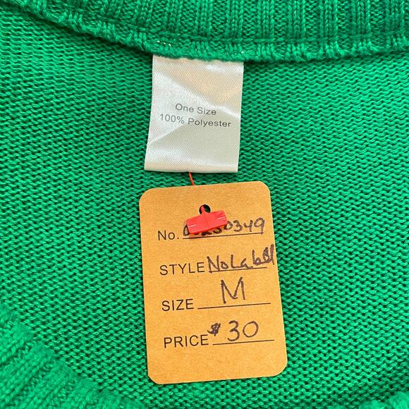 No Label Light Up Santa Suit Yourself Ugly Holiday Sweater Size Medium - Picture 3 of 4